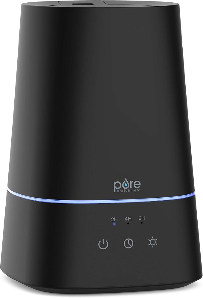 HUME Max - Easy Top-Fill Ultrasonic Cool Mist Humidifier, 3.7-L (1 Gallon) Water Tank, 3 Mist Settings, product image