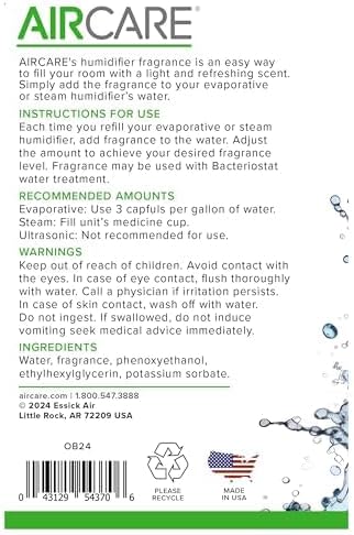 Humidifier Accessory Scented Additive (Ocean Breeze (OB24)), alternate product view 4