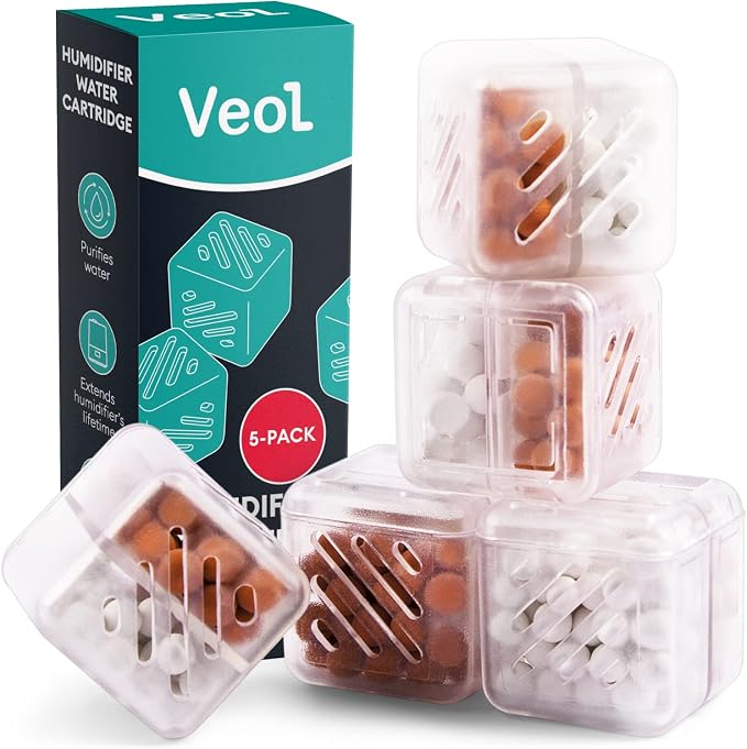 Humidifier Cartridge Cleaner, Universal, Compatible with, Vicks and Other, Demineralization Cartridge for