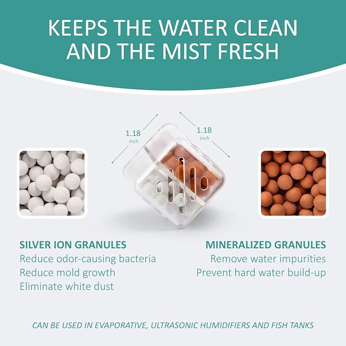 Humidifier Cartridge Cleaner, Universal, Compatible with, Vicks and Other, Demineralization Cartridge for