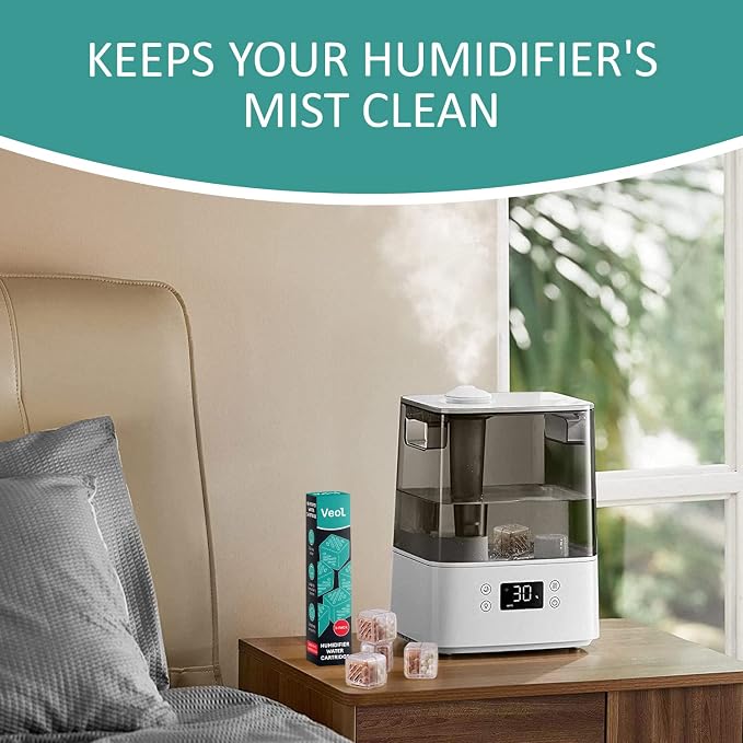 Humidifier Cartridge Cleaner, Universal, Compatible with, Vicks and Other, Demineralization Cartridge for
