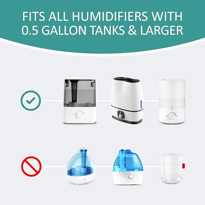 Humidifier Cartridge Cleaner, Universal, Compatible with, Vicks and Other, Demineralization Cartridge for