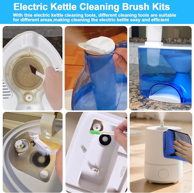 Humidifier Cleaner Brush Kits,8Pcs Humidifier Cleaning Brushes Tools Accessories, alternate product view 3