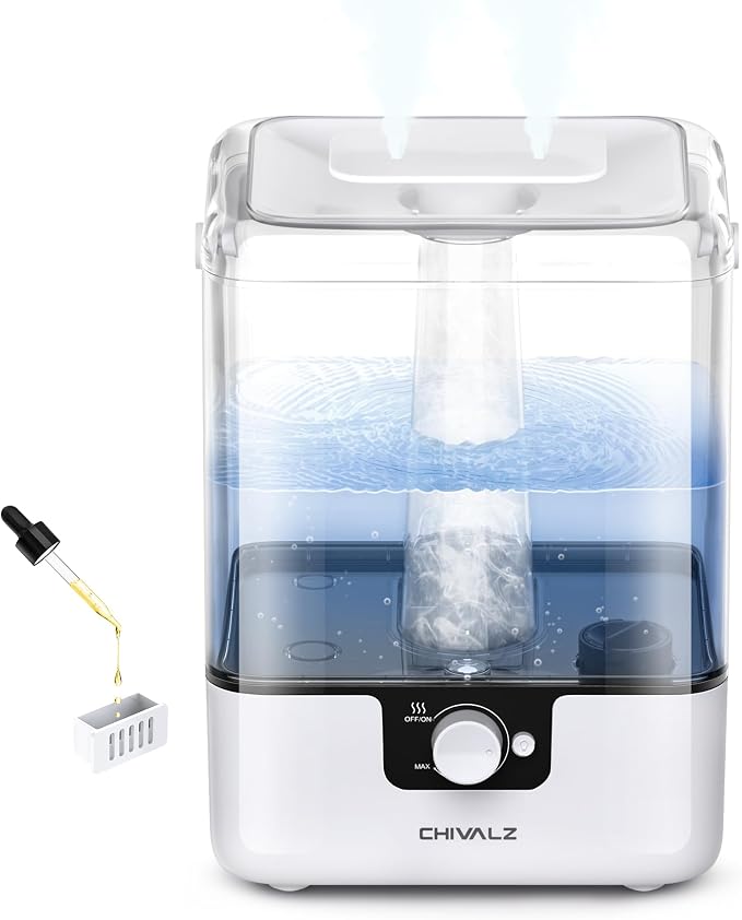 Humidifiers for Bedroom Large Room Home, 6L Cool Mist Humidifier for Baby and Plant, Oil Diffuser, product image