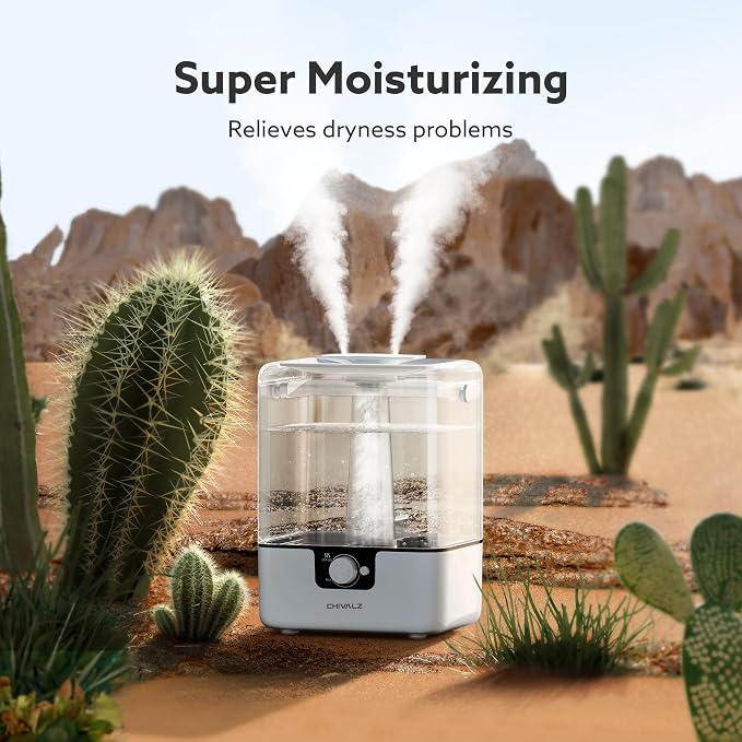Humidifiers for Bedroom Large Room Home, 6L Cool Mist Humidifier for Baby and Plant, Oil Diffuser, alternate product view 5