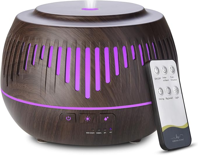 Humidifiers for Bedroom Large Room Home Whole House Baby Kids Plants,Cute Aromatherapy Diffuser 500ml Ultrasonic Cool Mist