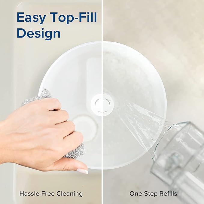 Humidifiers for Bedroom with Night Light(3L Water Tank)Cool Mist Top Fill Essential Oil Diffuser for Baby Nursery and Plants