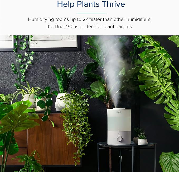 Humidifiers for Bedroom with Night Light(3L Water Tank)Cool Mist Top Fill Essential Oil Diffuser for Baby Nursery and Plants