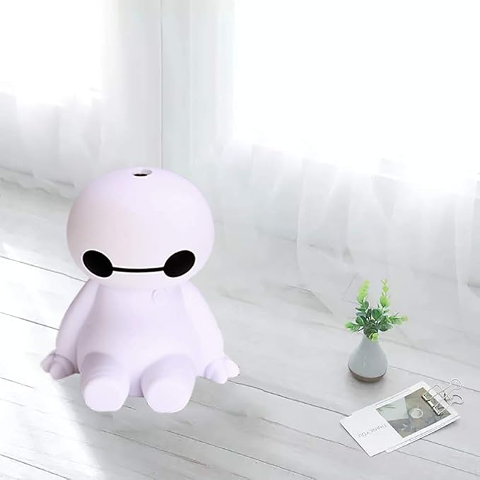 Humidifiers Portable Small Cool Mist Humidifiers Mini USB Personal Desktop for Travel, Car, Office Room, Bedroom (White)