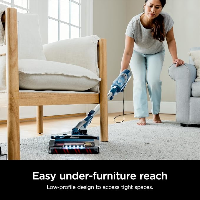 HZ3002 Stratos Ultralight Corded Stick Vacuum with DuoClean PowerFins HairPro, Self-Cleaning Brushroll, & Odor Neutralizer