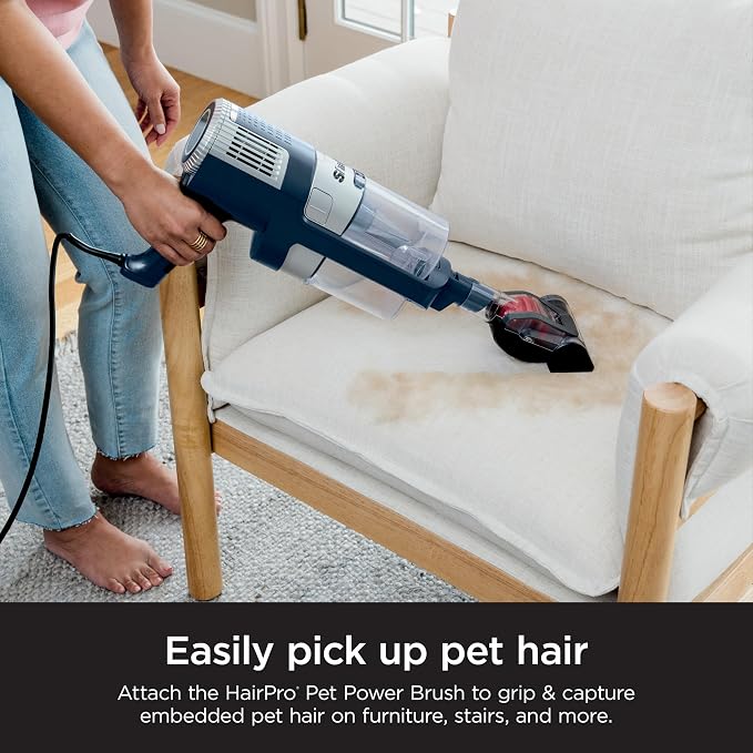 HZ3002 Stratos Ultralight Corded Stick Vacuum with DuoClean PowerFins HairPro, Self-Cleaning Brushroll, & Odor Neutralizer