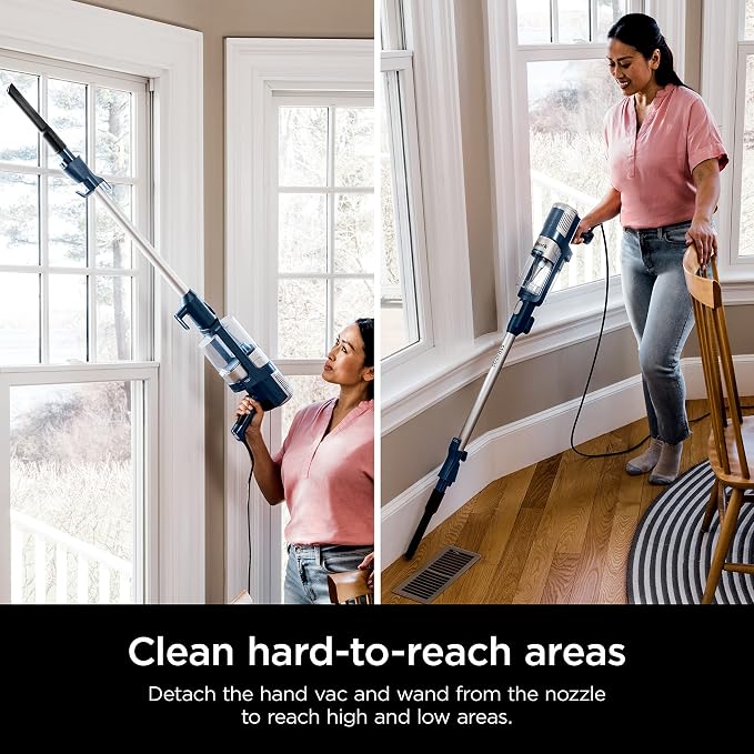 HZ3002 Stratos Ultralight Corded Stick Vacuum with DuoClean PowerFins HairPro, Self-Cleaning Brushroll, & Odor Neutralizer