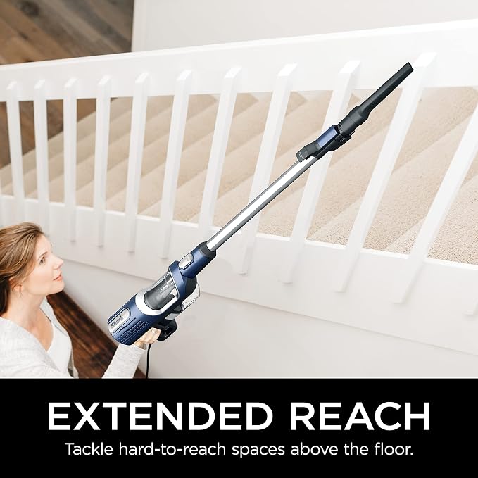 HZ600C Ultralight Pet Pro Corded Stick Vacuum with PowerFins & Self-Cleaning Brushroll, Perfect for Pets, Converts to Hand