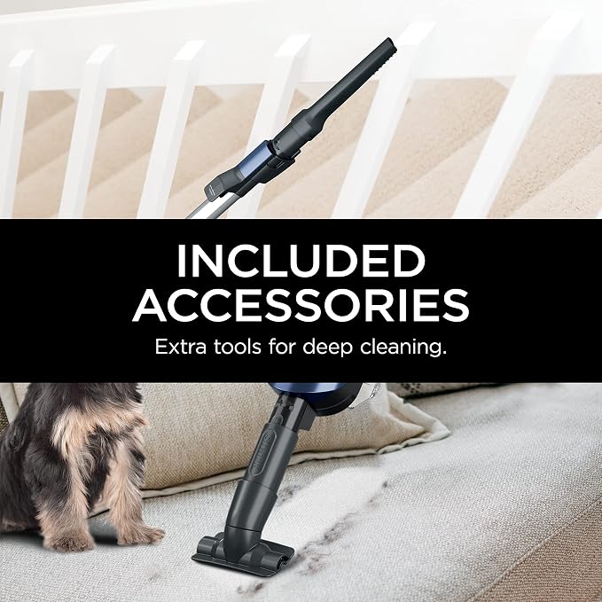 HZ600C Ultralight Pet Pro Corded Stick Vacuum with PowerFins & Self-Cleaning Brushroll, Perfect for Pets, Converts to Hand