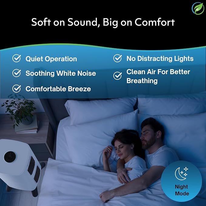 iAdaptAir 2.0 H13 HEPA Filter Air Purifier Reduces 99% of Viruses, Mold, Dust, Smoke, alternate product view 7