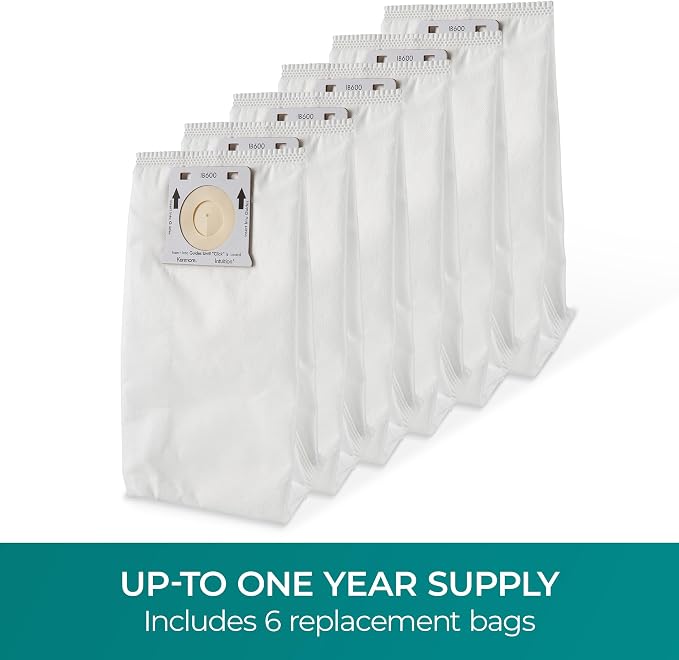 IB600 HEPA Replacement Intuition Upright Vacuum Cleaner Bags for BU4022, BU4020, BU4018, BU4050, BU3040,White, alternate