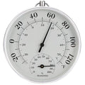 Indoor Outdoor Thermometer Wireless - Room Outdoor Thermometer Decorative, Thermometer and Humidity Gauge, Wall Thermometer