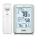 Indoor Outdoor Thermometer Wireless Weather Station External Thermometer Hygrometer Monitor with 330ft Range Remote Sensor