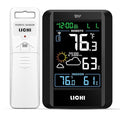 Indoor Outdoor Thermometer Wireless Weather Station External Thermometer Hygrometer Monitor with 330ft Range Remote Sensor
