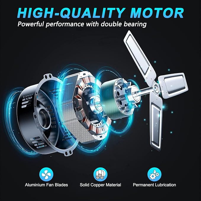 Industrial Fan 30 Inch Heavy Duty Drum 3 Speed 13000CFM Air Circulation High Velocity Fan For Warehouse, Workshop, Factory