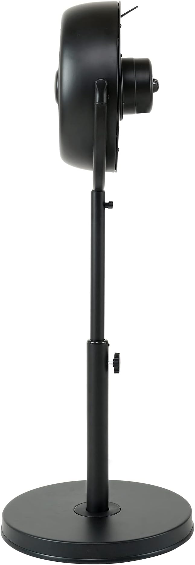 Industrial Retro Pedestal Fan, 360° Rotatable Stand Fan, 3 Speed Adjustable, Adjustable Height Pedestal Stand Fan, alternate