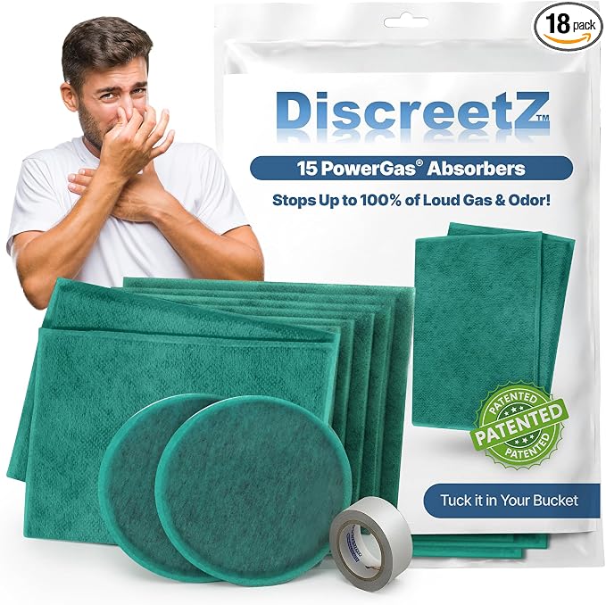 Innovations Odor Eliminator for Strong Smell, No Toxic Spray. Men & Women Charcoal Odor Absorbers, Flatulence Underwear