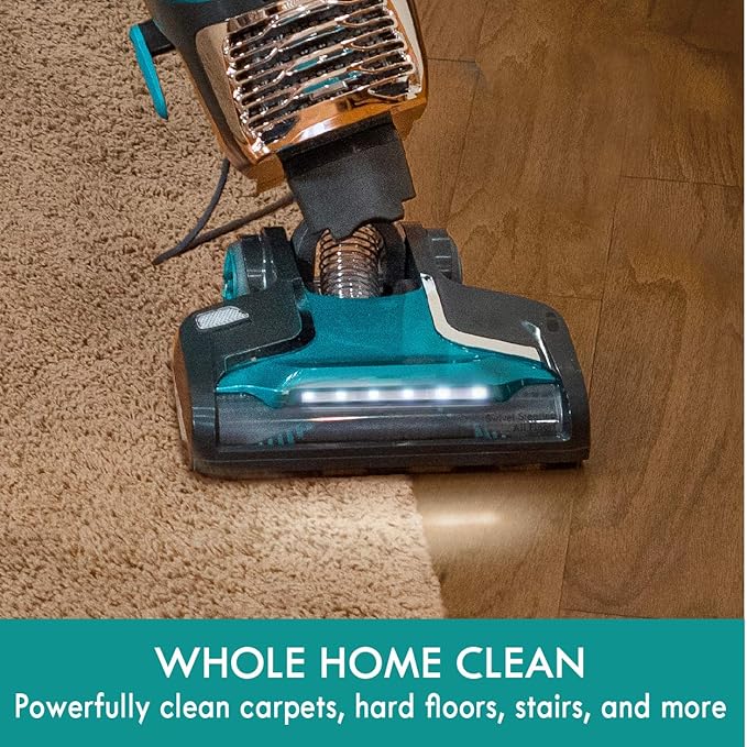 Intuition Bagged Upright Vacuum Lift-Up Carpet Cleaner 2-Motor Power Suction with HEPA Filter, 3-in-1 Combination Tool