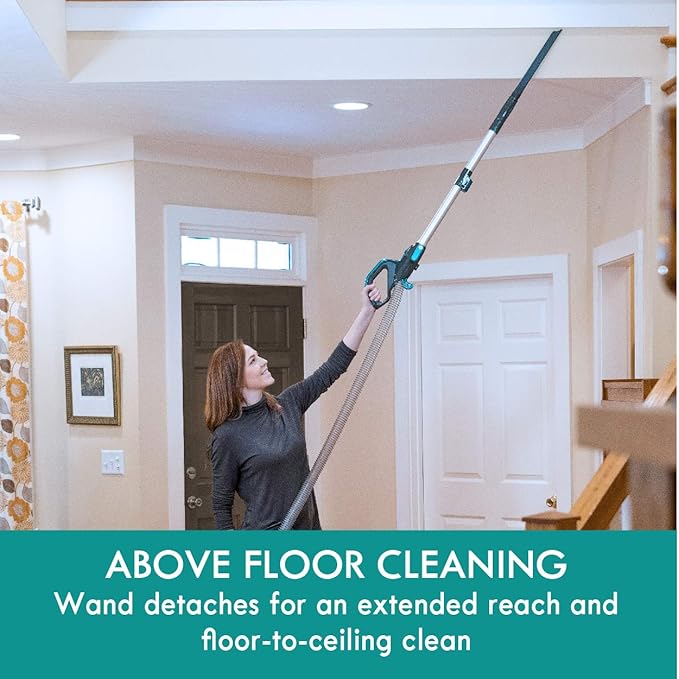 Intuition Bagged Upright Vacuum Lift-Up Carpet Cleaner 2-Motor Power Suction with HEPA Filter, 3-in-1 Combination Tool