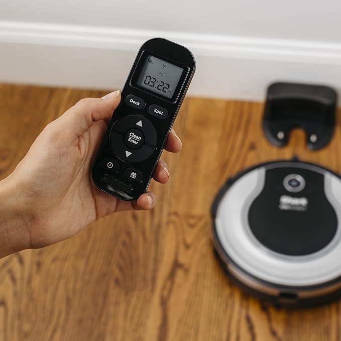 ION Robot Dual-Action Robot Vacuum Cleaner with 1-Hour Plus of Cleaning Time, Smart Sensor Navigation and Remote Control