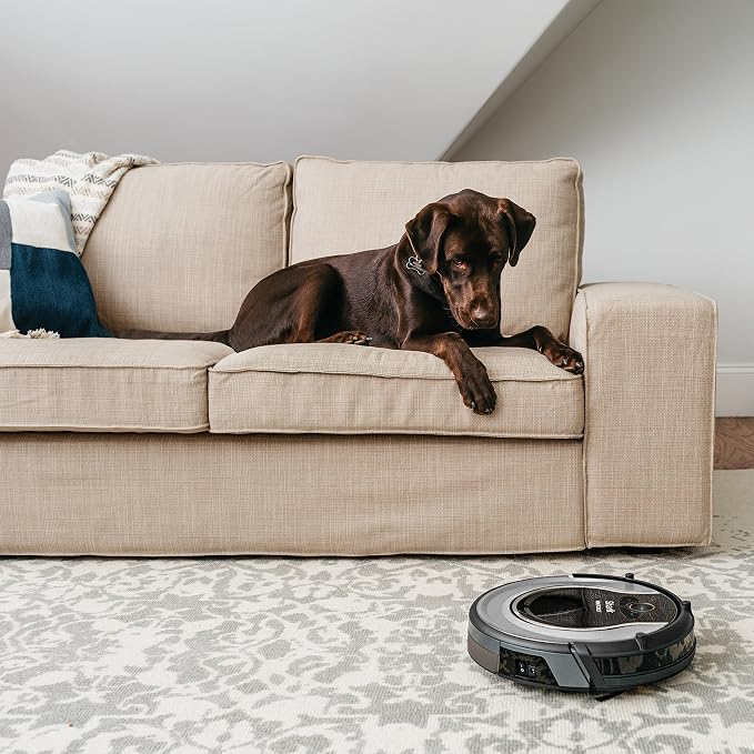 ION Robot Dual-Action Robot Vacuum Cleaner with 1-Hour Plus of Cleaning Time, Smart Sensor Navigation and Remote Control