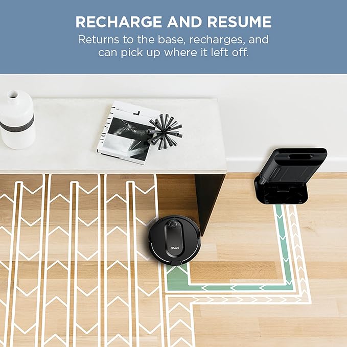 IQ Robot Vacuum AV1002AE with XL Self-Empty Base, Self-Cleaning Brushroll, Advanced Navigation, Wi-Fi, Compatible with Alexa