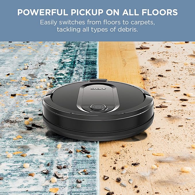 IQ Robot Vacuum AV1002AE with XL Self-Empty Base, Self-Cleaning Brushroll, Advanced Navigation, Wi-Fi, Compatible with Alexa