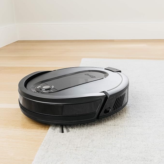 IQ Robot Vacuum AV1002AE with XL Self-Empty Base, Self-Cleaning Brushroll, Advanced Navigation, Wi-Fi, Compatible with Alexa