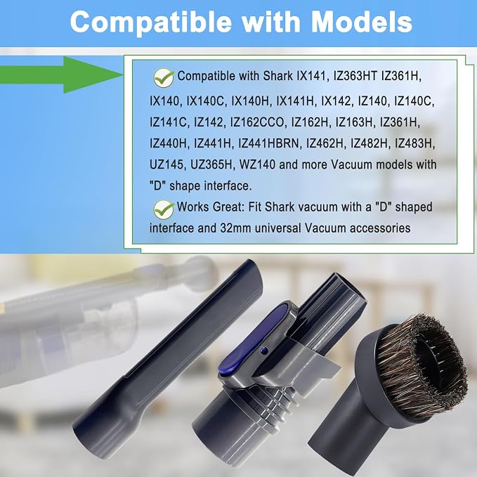 IX141 Pet Cordless Stick Vacuum Replacement for Shark IX141 IZ363HT IZ361H IZ462H IZ483H IZ362H IX140 IZ140 IX142