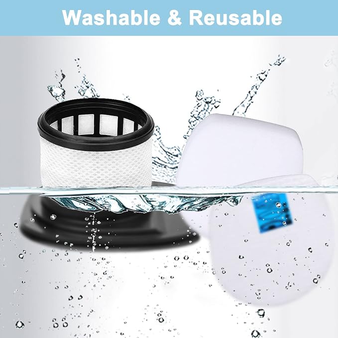 IX141 Vacuum Filter Compatible for Shark Rocket Pro IX141 IX140 IZ140 IX142 IZ140C IZ142 UZ145 IZ141C IX141H Stick Vacuum