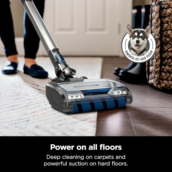 IZ462H Vertex Ultra Lightweight Cordless Stick Vacuum with DuoClean PowerFins, Crevice, Pet Multi-Tool, Anti-Allergen, Brush