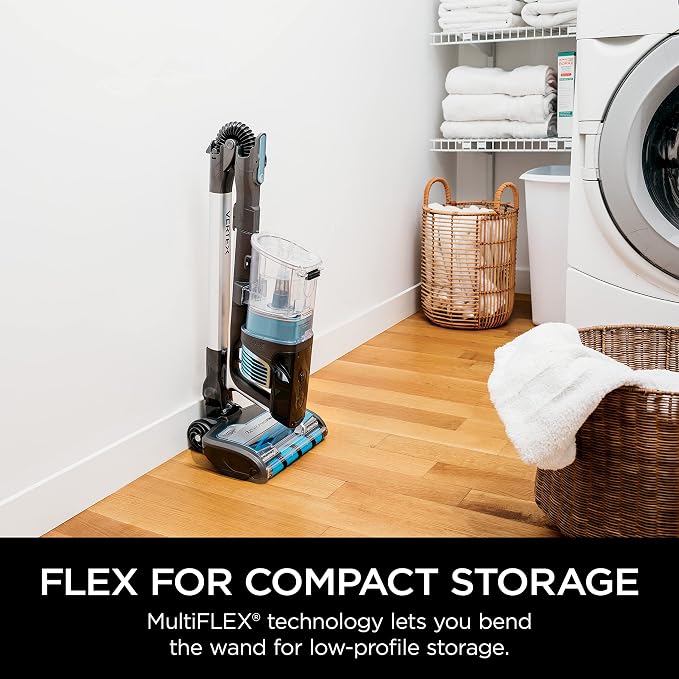 IZ462H Vertex Ultra Lightweight Cordless Stick Vacuum with DuoClean PowerFins, Crevice, Pet Multi-Tool, Anti-Allergen, Brush