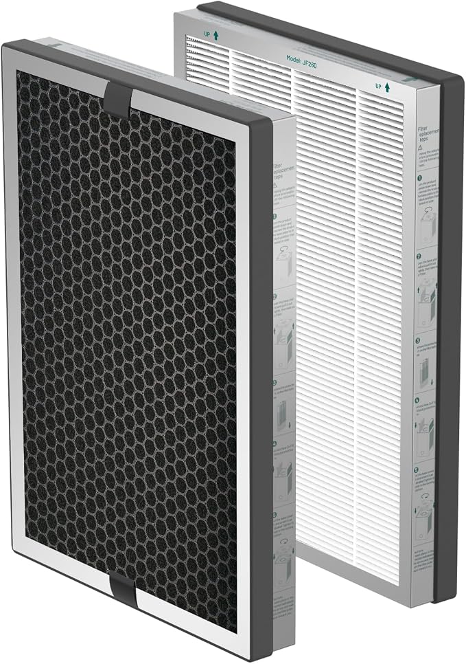 Air Purifier 2X Filter Replacement, True HEPA 13 300g Activated Carbon, product image