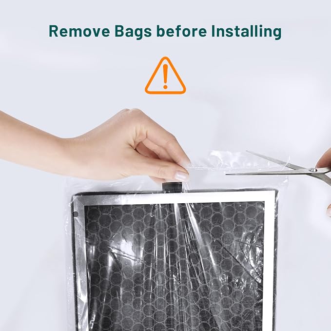 Air Purifier 2X Filter Replacement, True HEPA 13 300g Activated Carbon, alternate product view 7