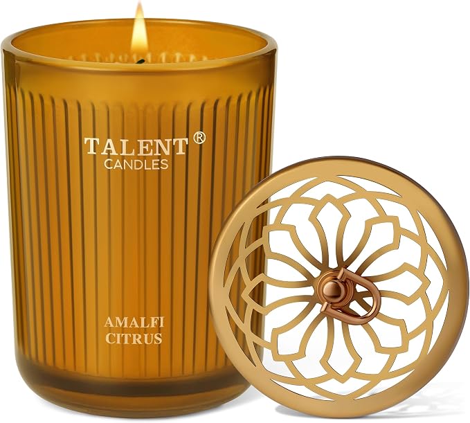 Jar Candles for Home Scented | Aromatherapy Candles Gifts for Women & Men | Natural Soy Candle | 8.4oz Traditional Style |