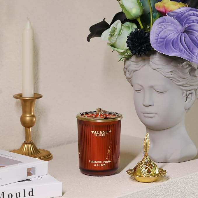 Jar Candles for Home Scented, Aromatherapy Candles Gifts for Women & Men, Natural Soy Candle, alternate product view 3