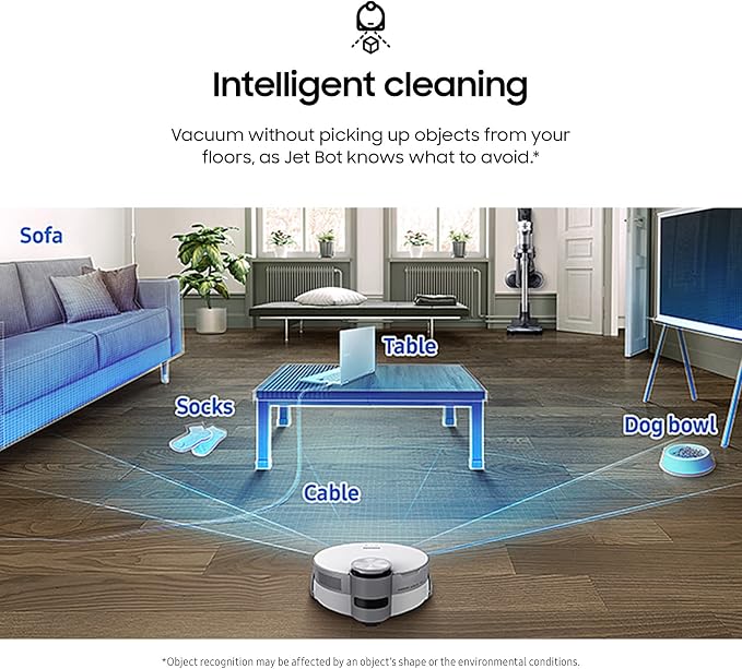 Jet Bot AI+ Robot Vacuum Cleaner w/ Object Recognition, Intelligent Cleaning, Clean Station, 5-Layer Filter, Touchless Dust