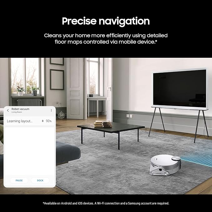 Jet Bot AI+ Robot Vacuum Cleaner w/ Object Recognition, Intelligent Cleaning, Clean Station, 5-Layer Filter, Touchless Dust