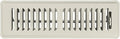 Khaki Light, 2x12, Premium Floor Register, All Steel Heavy Duty Vent Cover, product image