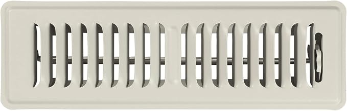 Khaki Light, 2x12, Premium Floor Register, All Steel Heavy Duty Vent Cover, product image