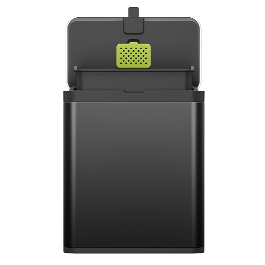 Kitchen Compost Bin, 7L / 1.85 Gal Stainless Steel with Removable Inner Bucket and Deodorizer Compartment, product image