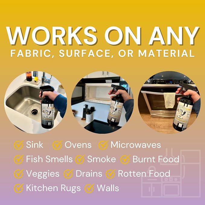 Kitchen Odor Eliminator For Strong Odor: Garbage Can & Refrigerator Deodorizer, alternate product view 2