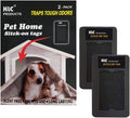 KLC Pet Odor Absorbing Charcoal Air Freshener - Stick-On Tag, 2-Pack Deodorizer for Litter Box, product image