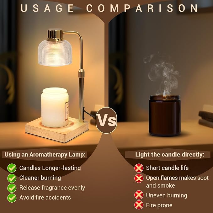 KLL Candle Warmer Lamp with Timer: Christmas Gifts for Women, Birthday Gifts for Women Mom Friend Sister, alternate product