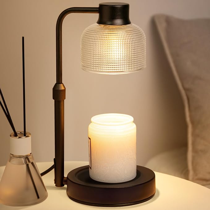 KLL Candle Warmer Lamp with Timer: Mothers Day Gifts, Birthday Gifts for Women Mom - House Warming Gift New Home Decor - Wax